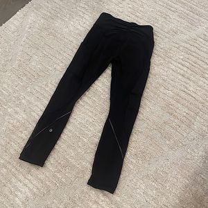 Lululemon Reflective Cropped Leggings